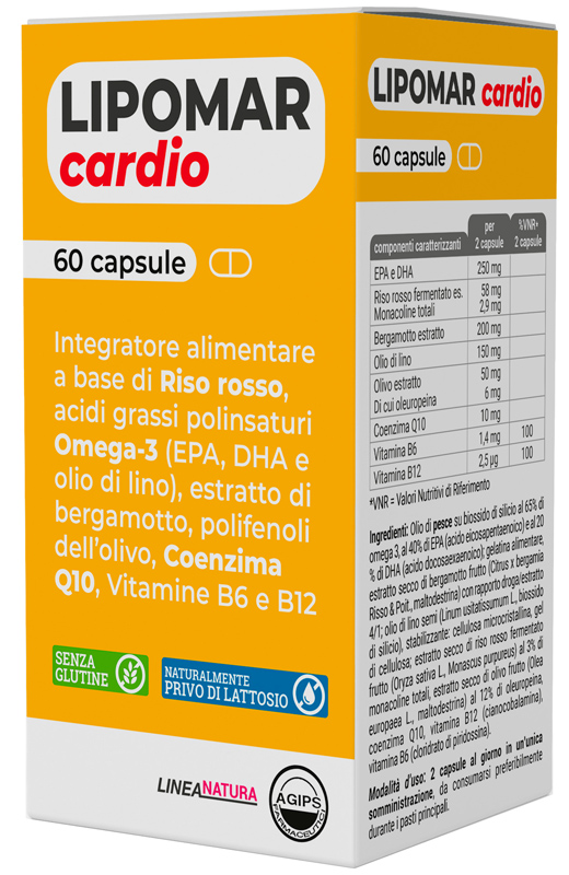 LIPOMAR CARDIO 60 CAPSULE - FarmaLucia
