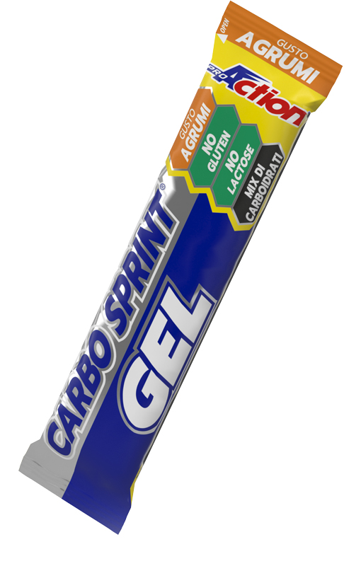 PROACTION CARBO SPRINT GEL AGRUMI 25 ML - FarmaLucia