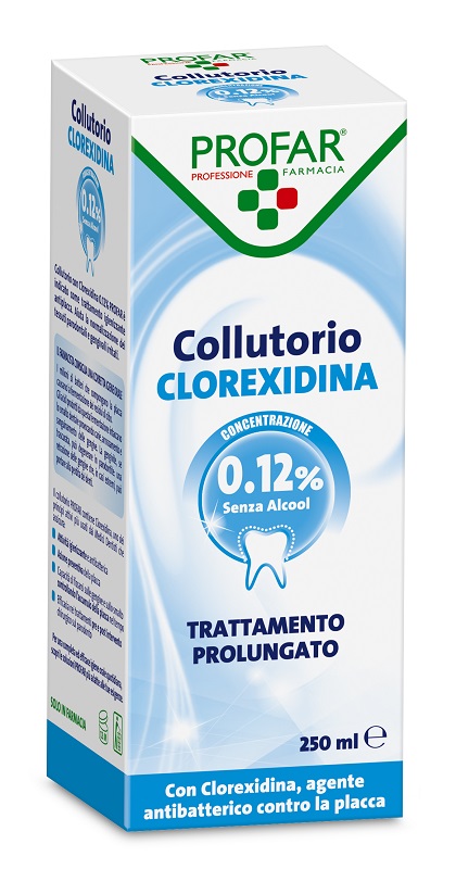 COLLUTORIO CLOREXIDINA 0,12% 250 ML PROFAR - FarmaLucia