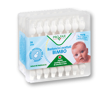 PROFAR BASTONCINI OVATTATI BAMBINI 56 PEZZI - FarmaLucia