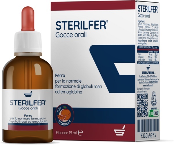 STERILFER GOCCE 15 ML - FarmaLucia