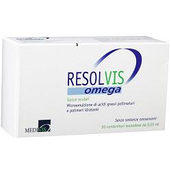 GOCCE OCULARI RESOLVIS OMEGA 20 FIALE MONODOSE 0,25 ML - FarmaLucia