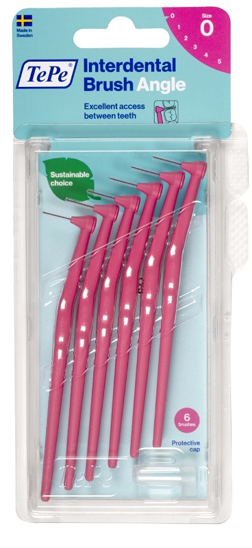 TEPE ANGLE SCOVOLINO ROSA 0,4MM 6 PEZZI - FarmaLucia