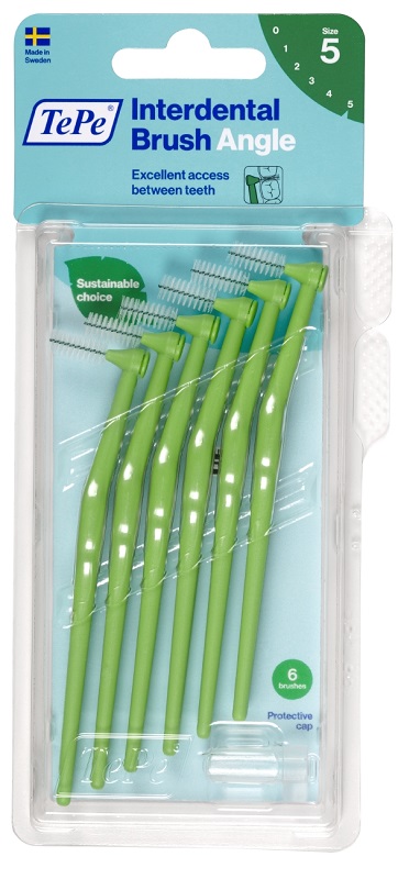 TEPE ANGLE SCOVOLINO VERDE 0,8MM 6 PEZZI - FarmaLucia