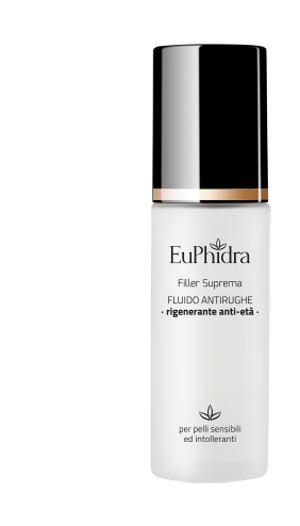 EUPHIDRA FILLER SUPREMA FLUIDO ANTIRUGHE PELLI SENSIBILI INTOLLERANTI FLACONE 30 ML - FarmaLucia
