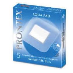GARZA COMPRESSA PRONTEX AQUA PAD 10X8CM 5 PEZZI - FarmaLucia