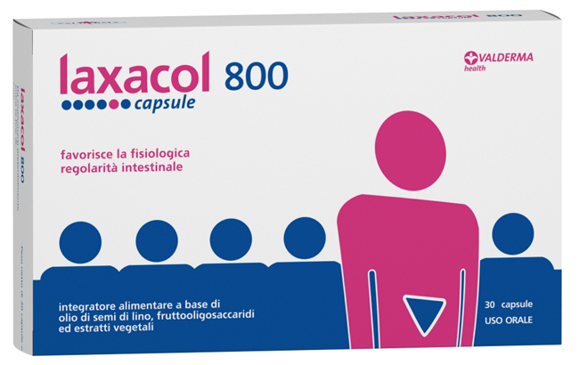 LAXACOL 800 30 CAPSULE - FarmaLucia