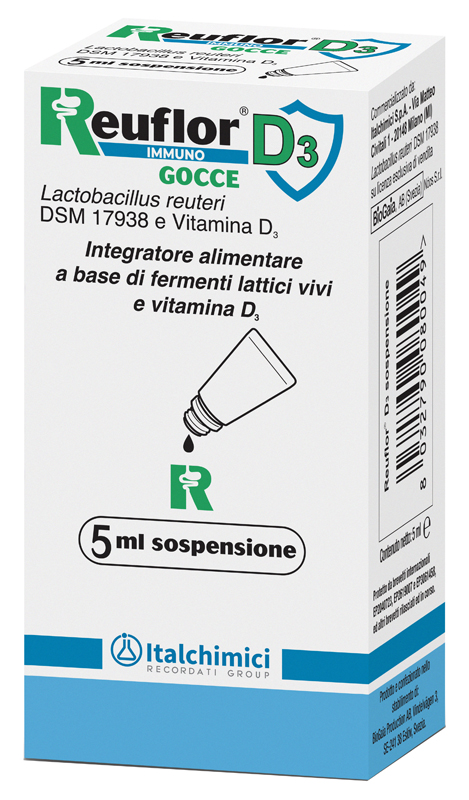 REUFLOR D3 GOCCE 5 ML - FarmaLucia