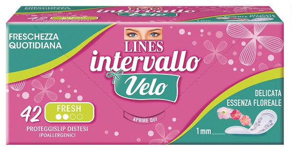 LINES INTERVALLO VELO FIORI E AGRUMI 42 PEZZI COUPON - FarmaLucia