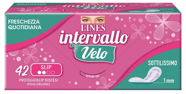 LINES INTERVALLO VELO SLIP 42 PEZZI COUPON - FarmaLucia