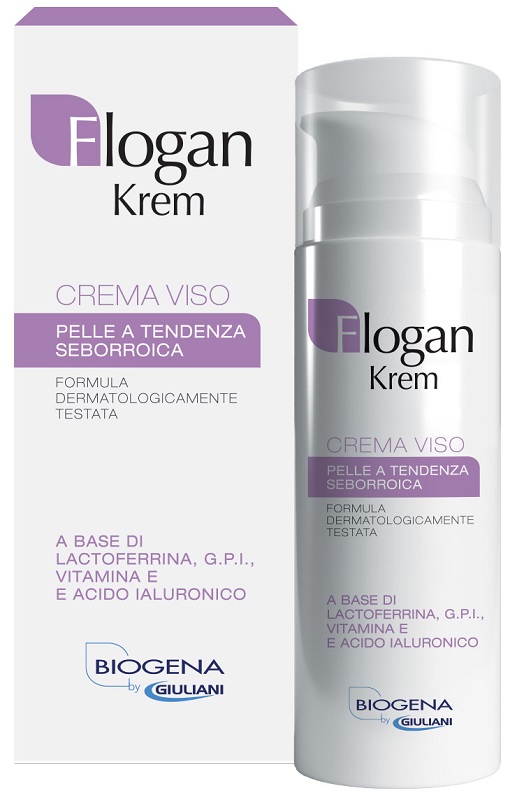 FLOGANKREM CREMA VISO PELLE TENDENZA SEBORROICA 50 ML - FarmaLucia