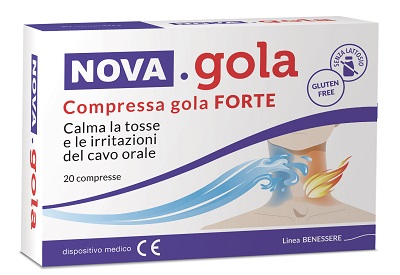 NOVA GOLA COMPRESSA GOLA FORTE 20 COMPRESSE - FarmaLucia