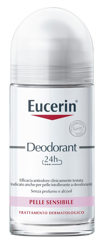 EUCERIN DEODORANTE ROLL-ON PELLI SENSIBILI 50 ML - FarmaLucia