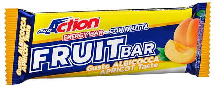 PROACTION FRUIT BAR BARRETTA ENERGETICA ALL'ALBICOCCA 40 G - FarmaLucia