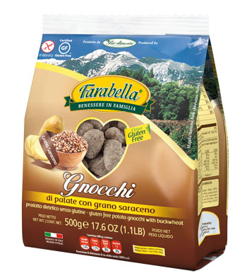 FARABELLA GNOCCHI DI PATATE AL GRANO SARACENO 500 G - FarmaLucia