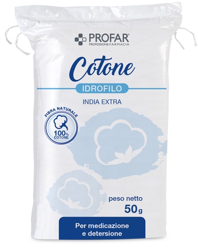 COTONE IDROFILO PROFAR INDIA EXTRA 50G - FarmaLucia