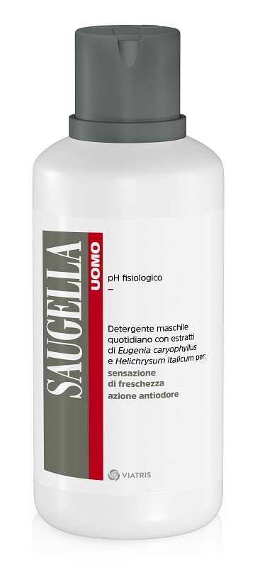 SAUGELLA UOMO PH FISIOLOGICO DETERGENTE MASCHILE 500 ML - FarmaLucia