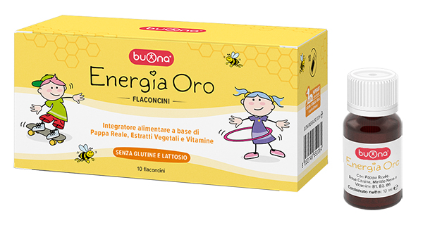 BUONA ENERGIA ORO 10 FLACONCINI DA 10 ML - FarmaLucia