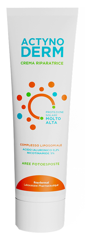 ACTYNODERM CREMA RIPARATRICE AREE FOTOESPOSTE PROTEZIONE SOLARE MOLTO ALTA 30 ML - FarmaLucia