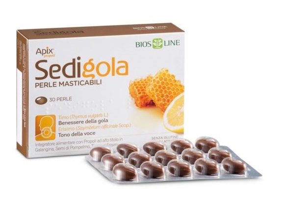 SEDIGOLA PERLE MASTICABILI 30 PERLE - FarmaLucia