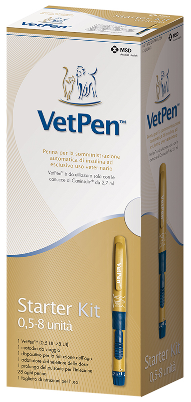 CANINSULIN VET PEN 8 UI STARTER KIT - FarmaLucia