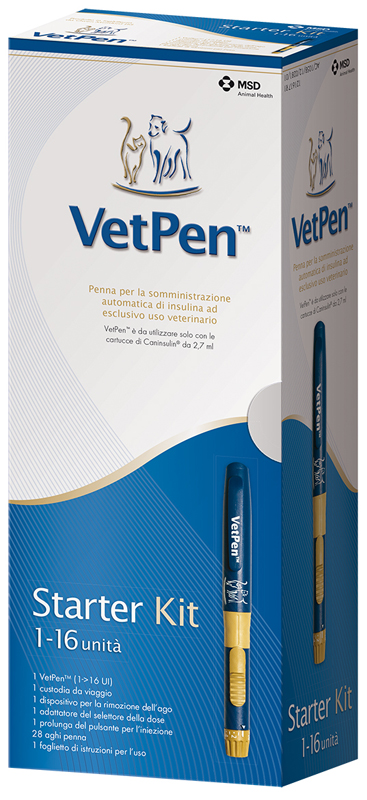 CANINSULIN VET PEN 16 UI STARTER KIT - FarmaLucia