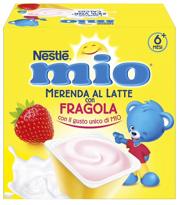 MIO MERENDA FRAGOLA 4 X 100 G - FarmaLucia