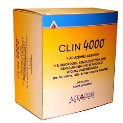 CLIN 4000 LASSATIVO 30 BUSTINE MONOUSO 10 G SENZA ZUCCHERO - FarmaLucia