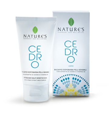 NATURE'S CEDRO UOMO BALSAMO DOPOBARBA PELLI SENSIBILI 75 ML - FarmaLucia