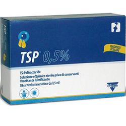 TSP 0,5% SOLUZIONE OFTALMICA UMETTANTE LUBRIFICANTE 30 FLACONCINI MONODOSE 0,5 ML - FarmaLucia
