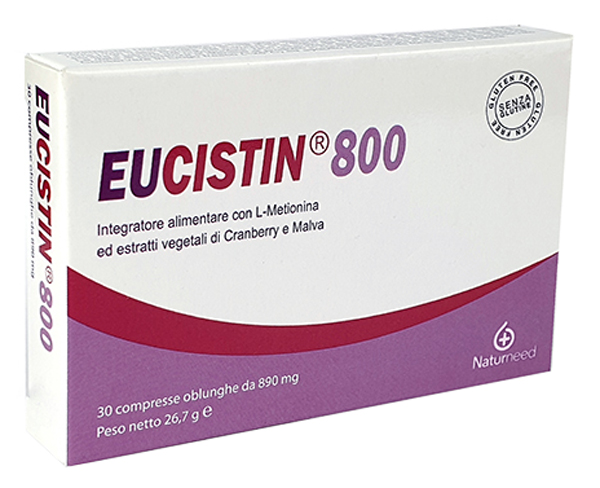 EUCISTIN 800 30 COMPRESSE - FarmaLucia