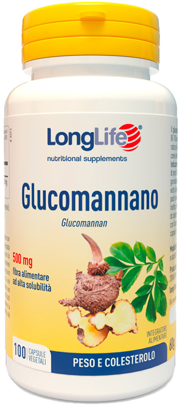 LONGLIFE GLUCOMANNANO 100 CAPSULE VEGETALI - FarmaLucia