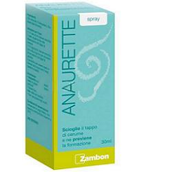 SPRAY IRRIGATORE PER LA RIMOZIONE DEL CERUME ANAURETTE 30 ML - FarmaLucia