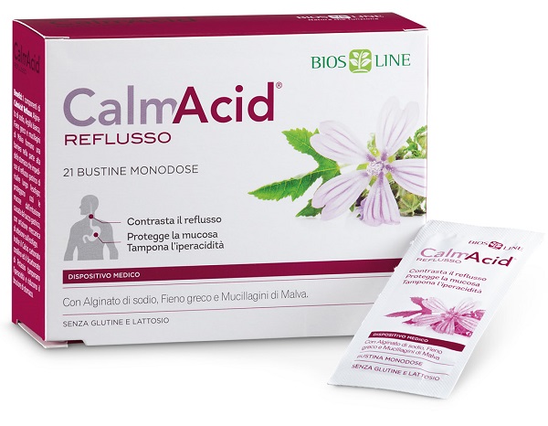 BIOSLINE CALMACID REFLUSSO 21 BUSTINE MONODOSE - FarmaLucia