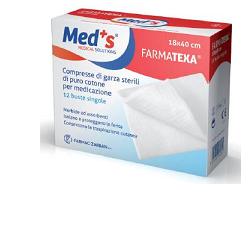 GARZA COMPRESSA MEDS FARMATEXA OCULARE 10 PEZZI - FarmaLucia