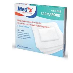 MEDICAZIONE ADESIVA MEDS 5X7CM 5 PEZZI - FarmaLucia