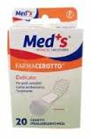 CEROTTO MEDS STRIP DELICATO TESSUTO NON TESSUTO MEDIO 20 PEZZI - FarmaLucia