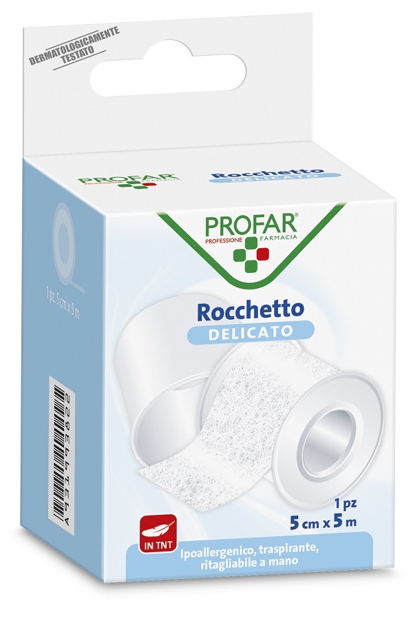 CEROTTO ROCCHETTO TESSUTO NON TESSUTO DELICATO CM 5X5 M PROFAR - FarmaLucia