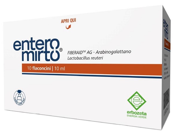 ENTERO MIRTO 10 FLACONCINI DA 10 ML - FarmaLucia