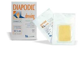 MEDICAZIONI SPECIALE ATTIVA CON IDROGEL DIAPODIL DRESSING MISURA 5X7,5CM CONFEZIONE DA 3PEZZI CLASSE 2B - FarmaLucia