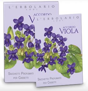ACCORDO VIOLA SACCHETTO PROFUMATO PER CASSETTI - FarmaLucia