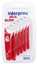 INTERPROX PLUS MINICONICO ROSSO 6 PEZZI - FarmaLucia