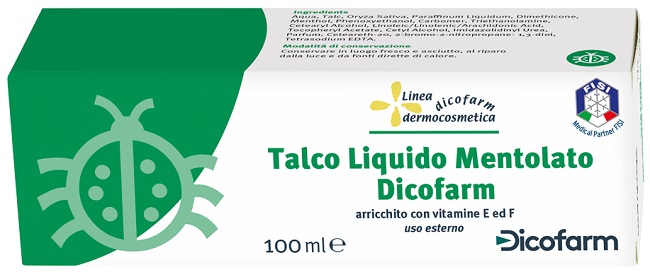 DICOFARM TALCO LIQUIDO MENTOLATO 100 ML - FarmaLucia