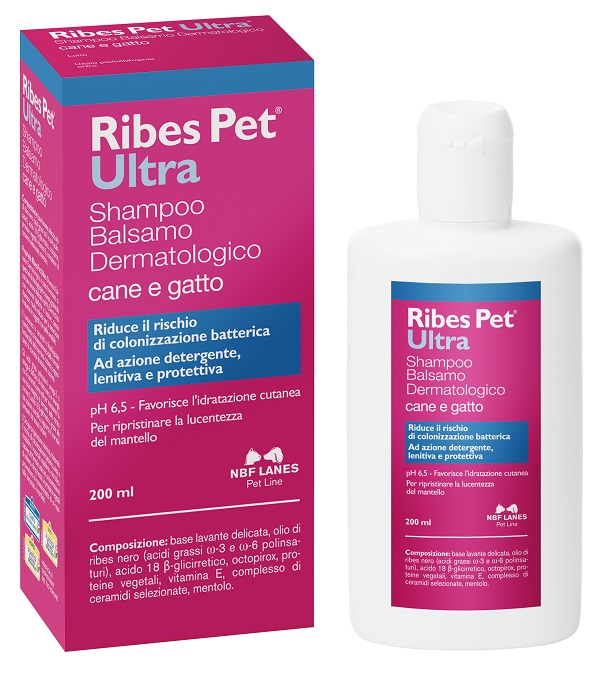 RIBES PET ULTRA SHAMPOO DERMATOLOGICO FLACONE 200 ML - FarmaLucia