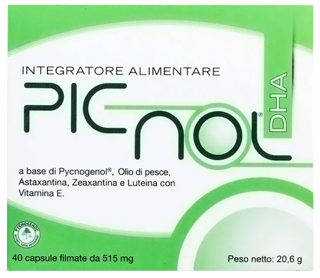 PICNOL DHA 40 CAPSULE 21,11 G - FarmaLucia