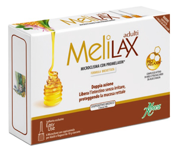 MELILAX ADULTI MICROCLISMI 6 PEZZI 10 G - FarmaLucia