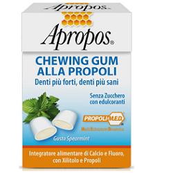 APROPOS CHEWINGUM PROPOLI 25 G - FarmaLucia