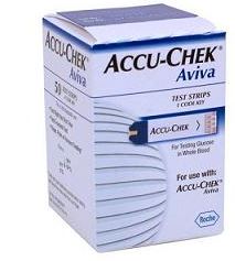 STRISCE MISURAZIONE GLICEMIA ACCU-CHEK AVIVA BRK RETAIL 50 PEZZI - FarmaLucia