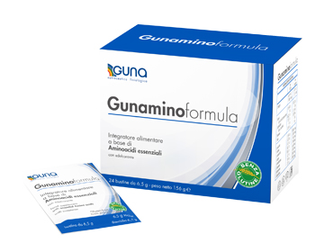 GUNAMINOFORMULA 24 BUSTINE 156 G - FarmaLucia
