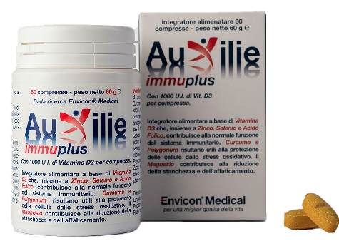 AUXILIE IMMUPLUS DEGLUTIBILE 30 COMPRESSE - FarmaLucia